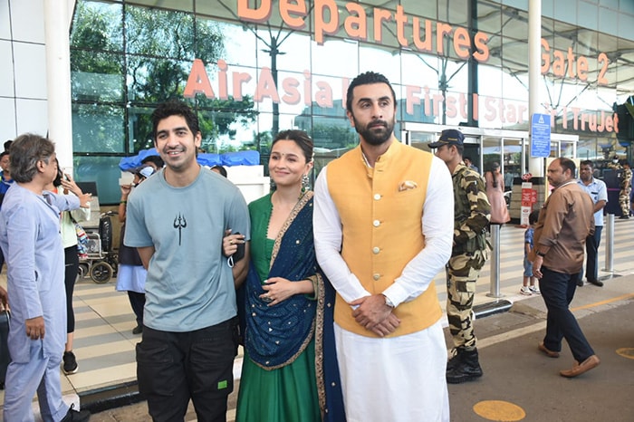 Airport Diaries: Alia-Ranbir And Ayan Mukerji"s Next Stop - Ujjain