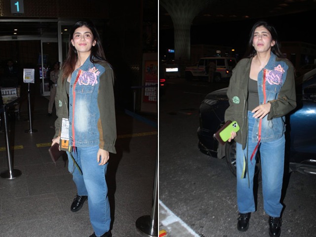 Airport Look Featuring Sanjana Sanghi