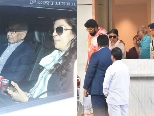 Airport Spotting: Aishwarya-Abhishek Out Of Mumbai, Juhi Chawla Into Jaisalmer