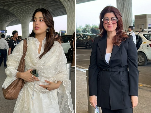 Photo : Airport Spotting: Janhvi Kapoor, Twinkle Khanna And Others