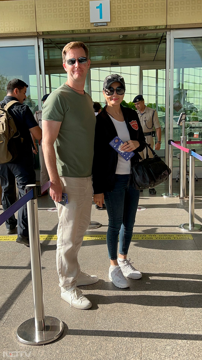 Airport Style Done Right, Featuring Preity Zinta And Gene Goodenough