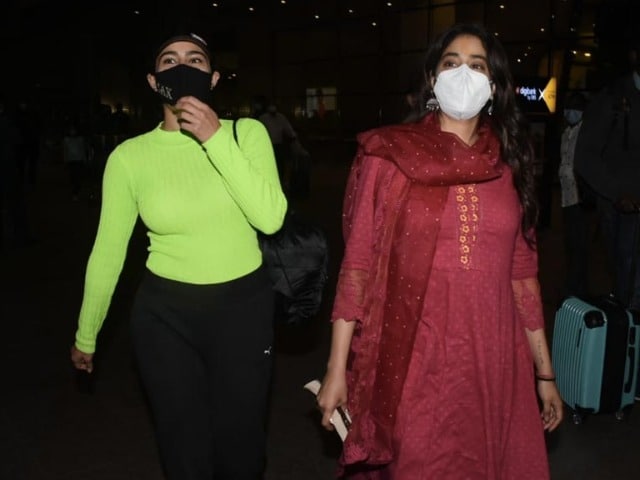 Photo : Airport Traffic: Sara, Janhvi And Other Stars