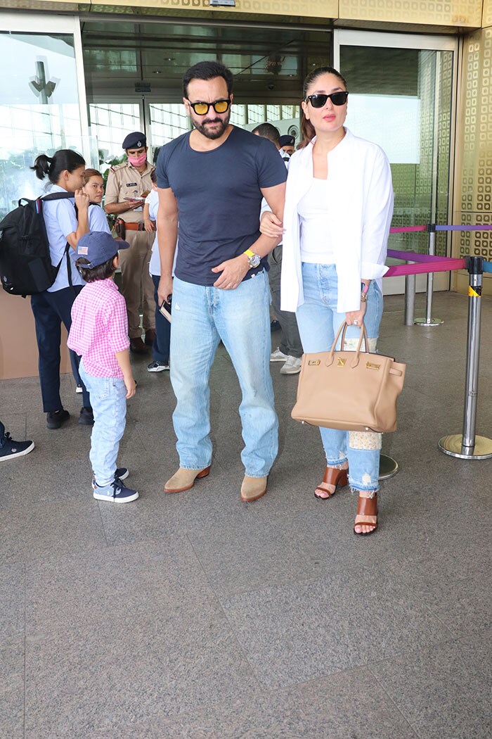 Airport Traffic: Kareena Kapoor-Saif Ali Khan, Ananya Panday, Rashmika Mandanna And Other Celebs
