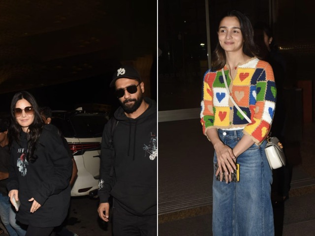 Airport Traffic: Katrina-Vicky Kaushal, Alia Bhatt And Others