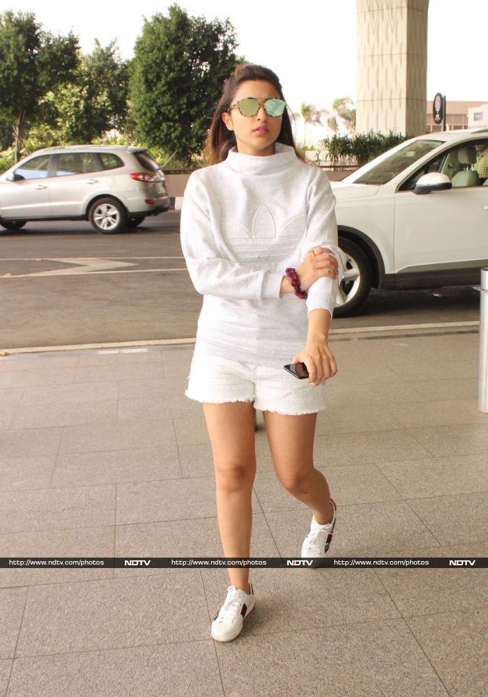 Spotted: Parineeti Chopra Looks Pretty In White
