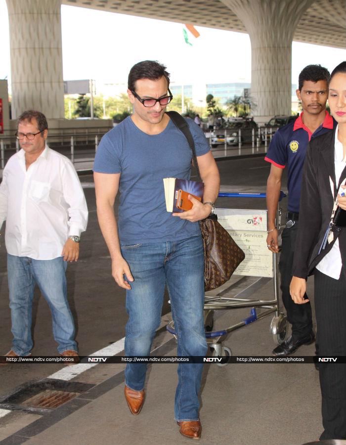 Preity Zinta Spotted Looking Pretty At The Airport