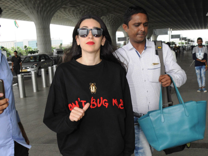 Karisma Kapoor's Message Is Written In Red Letters. Got  It?