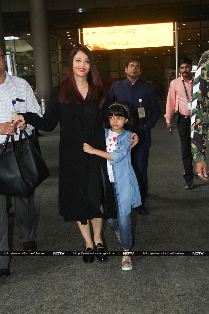 Priyanka Joins Airport Couple Squad With Aishwarya-Abhishek, Akshay-Twinkle