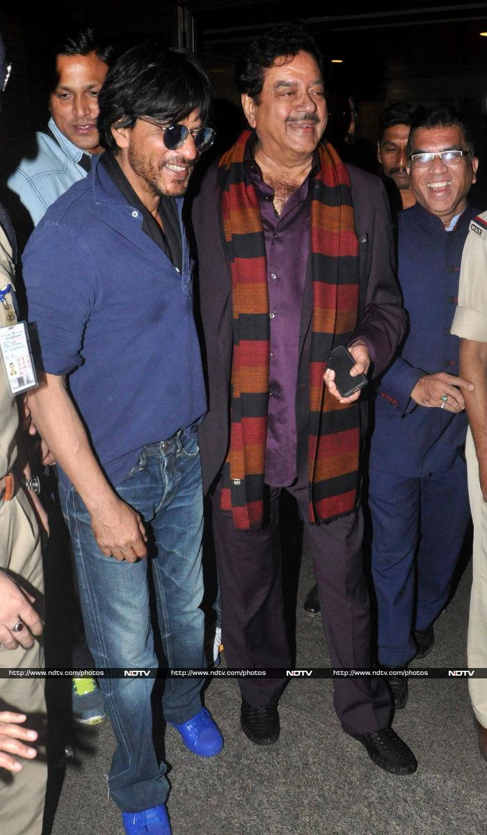 Ticket to Bollywood: Shah Rukh, Sonam Return to Mumbai