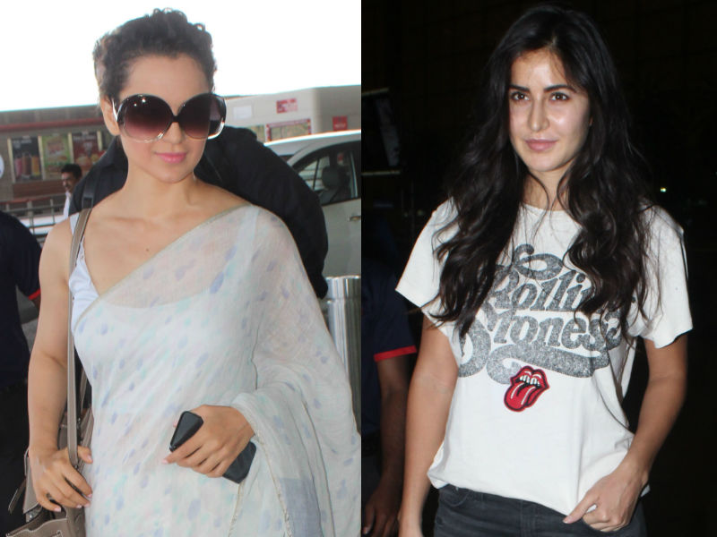 Airport Fashion<i>nama</i> - From Kangana's <i>Sari</i> To Katrina's Funky Tee