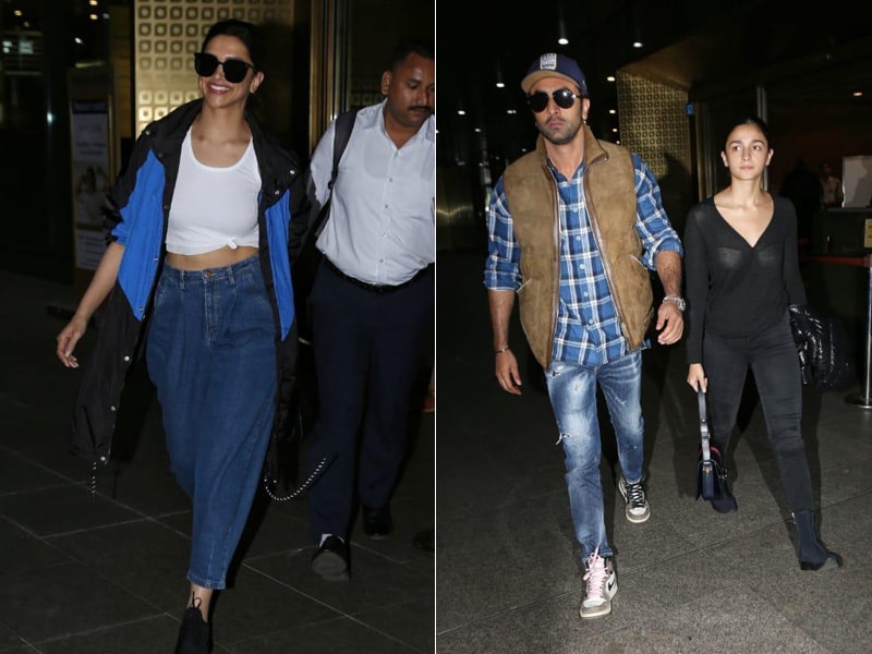 Photo : Ranbir And Alia Are Back In Town, So Is Deepika