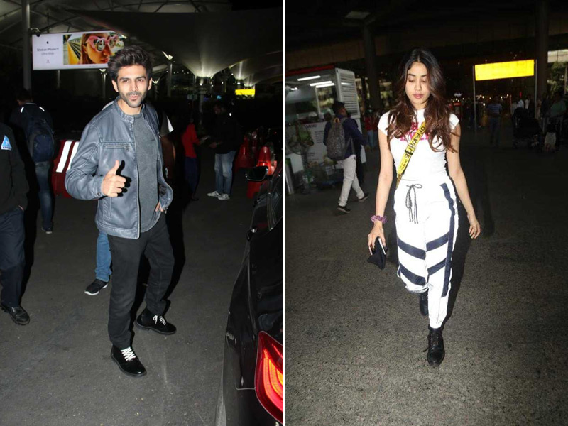 Travel Time For Janhvi And Kartik