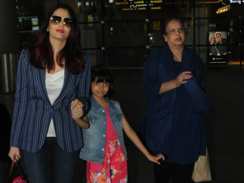 Aishwarya And Aaradhya, Mumbai Welcomes You Back