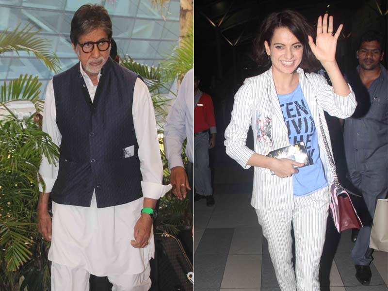Photo : Airport Traffic: Big B and a Queen
