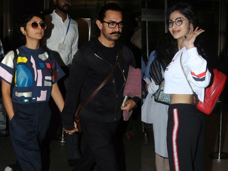 Airport<i>nama</i>: Aamir Khan Returns, Mouni Roy Starts New Trip