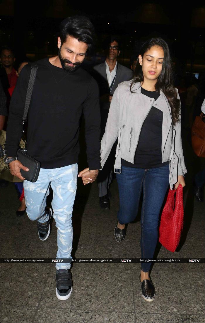 Shahid Kapoor And Mira Travel In Style, Always