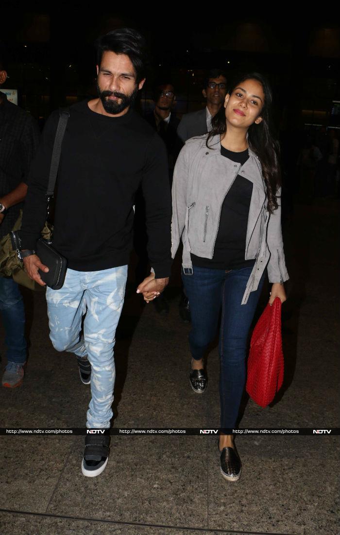 Shahid Kapoor And Mira Travel In Style, Always