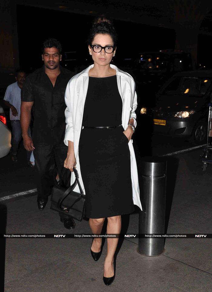Queen of Chic: Kangana Brings a Whiff of Paris to the Airport
