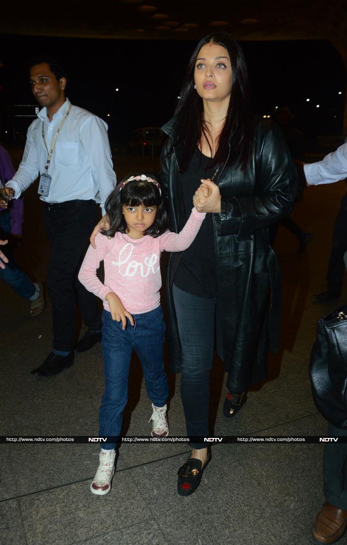 Make Way For Aishwarya And Aaradhya, Please