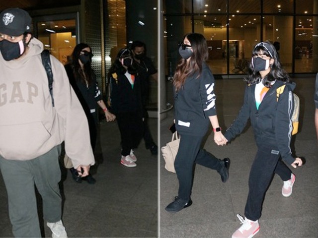 Aishwarya-Aaradhya And Abhishek Bachchan's Airport Diaries