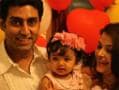 Photo : Family portrait: Aaradhya Bachchan on her first birthday