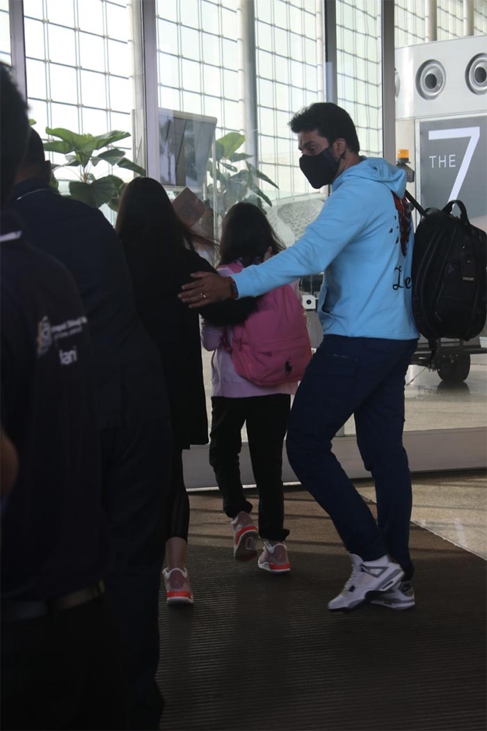 Aishwarya, Abhishek And Aaradhya"s Airport Diaries