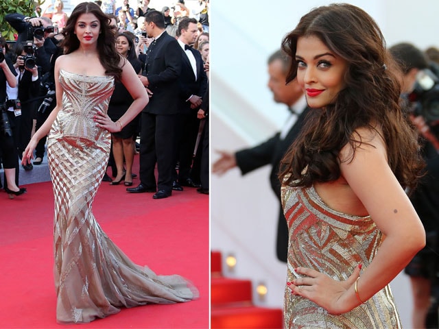 Photo : All That Glitters in Cannes is Golden Goddess Aishwarya