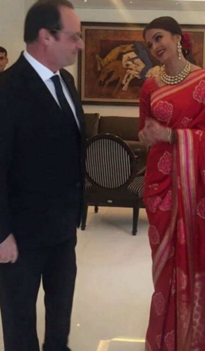 When Aishwarya Met French President Hollande