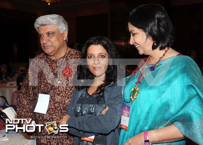 Shabana Azmi, Zoya Akhtar at a seminar