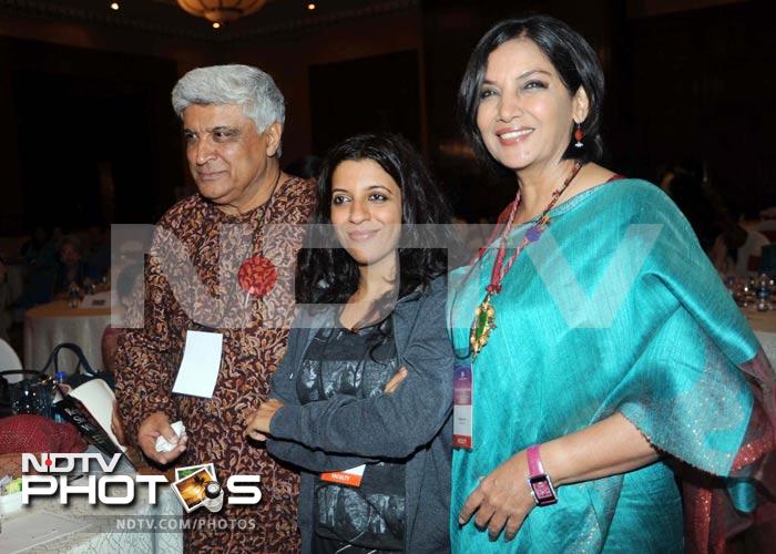 Shabana Azmi, Zoya Akhtar at a seminar