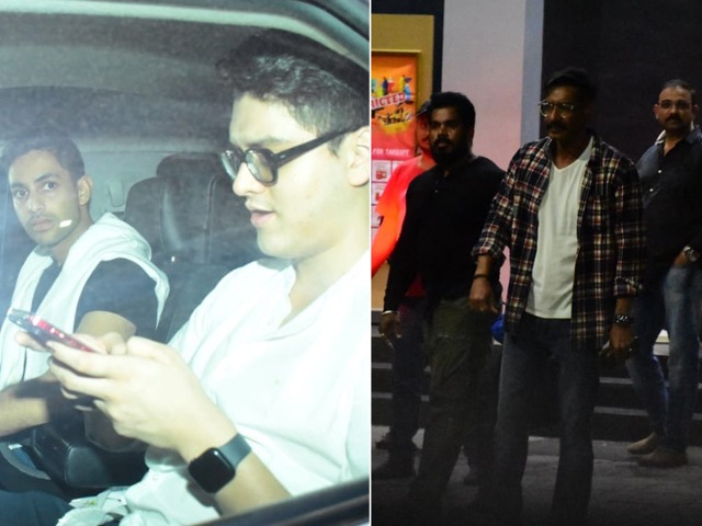Ajay Devgn And Agastya Nanda's Airport Diaries Ajay Devgn And Agastya Nanda's Airport Diaries