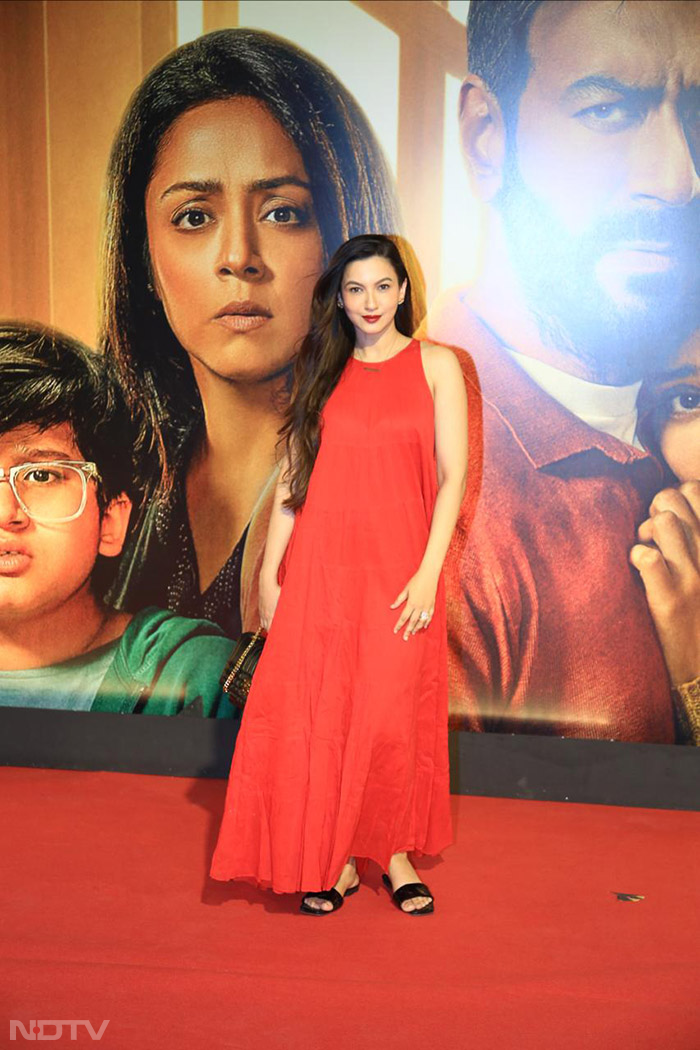 Ajay Devgn-Yug, Suriya-Jyothika At Shaitaan Screening
