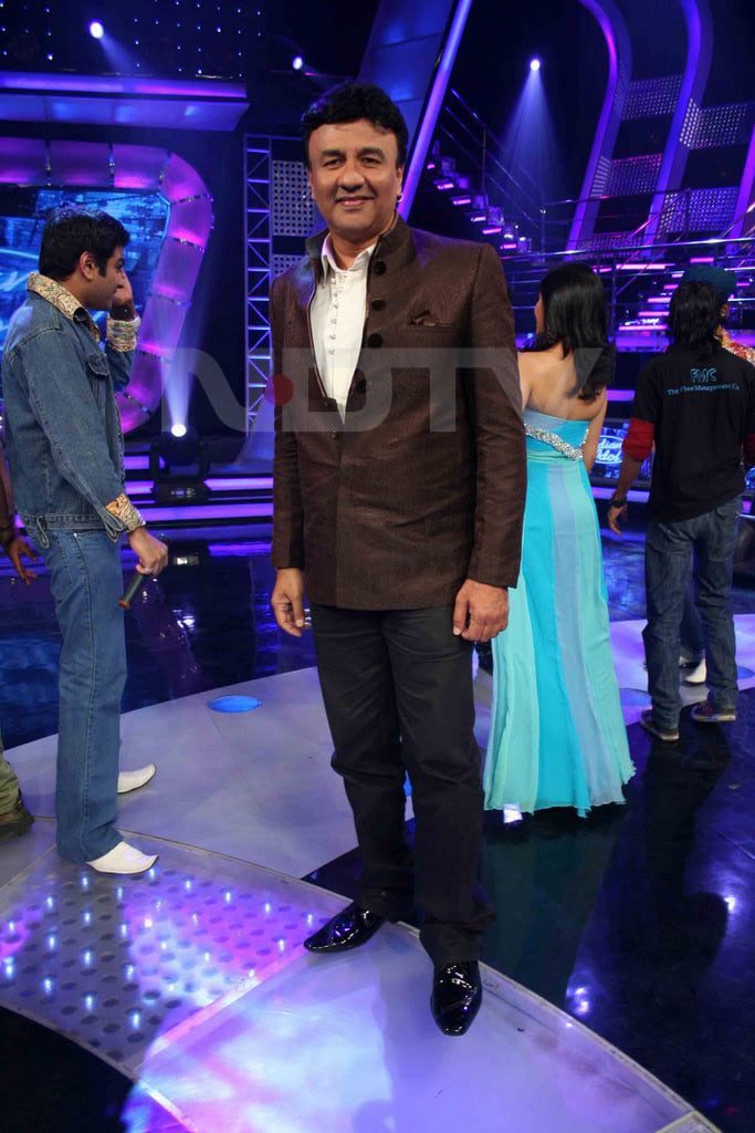 Ajay and Kangana on Indian Idol.