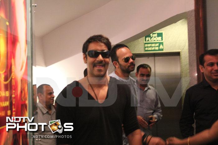 Ajay Devgn at NDTV