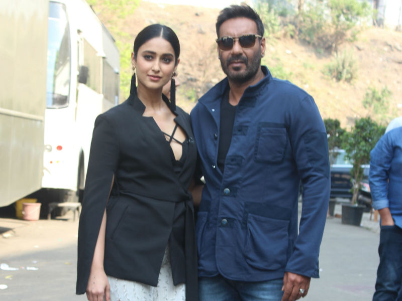 Work Mode On For Ajay Devgn, Ileana D'Cruz
