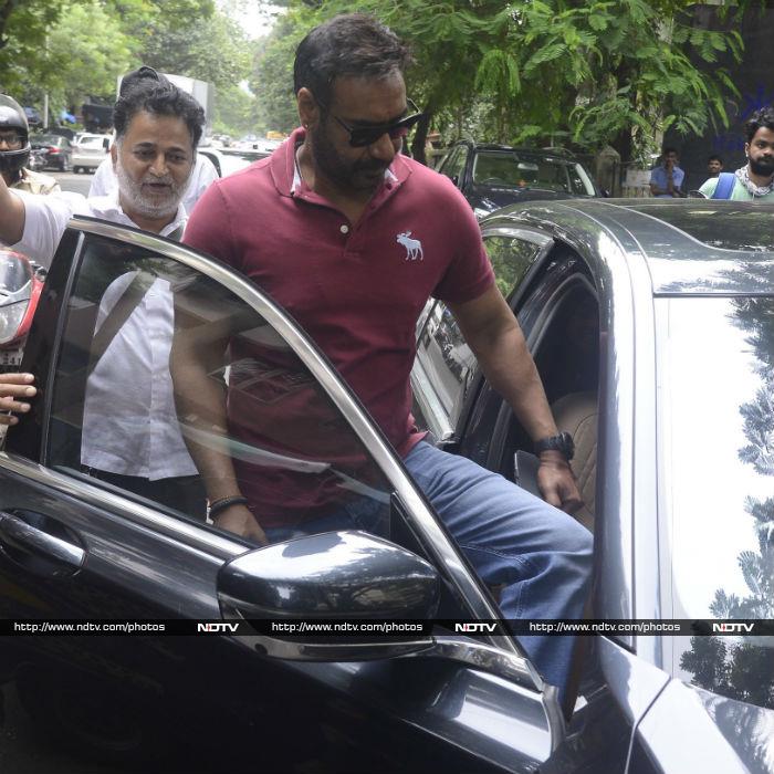 Ajay Devgn And Kajol Take Nysa For A Lunch Date