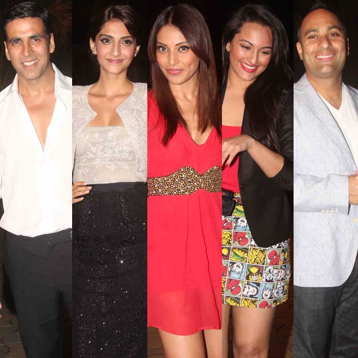 Akshay's fab welcome party for his <i>Speedy Singhs</i>