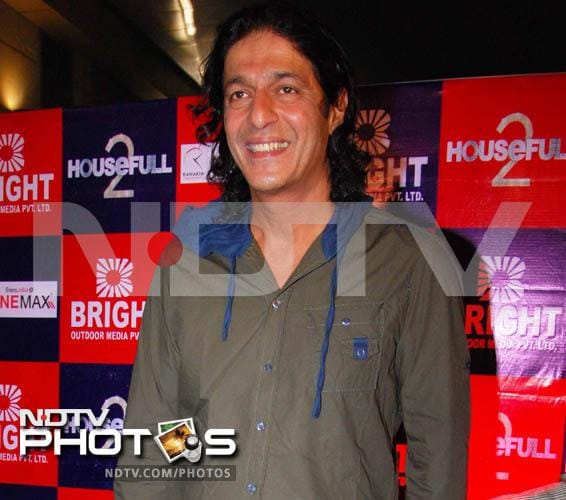 Stars at the special screening of Housefull 2