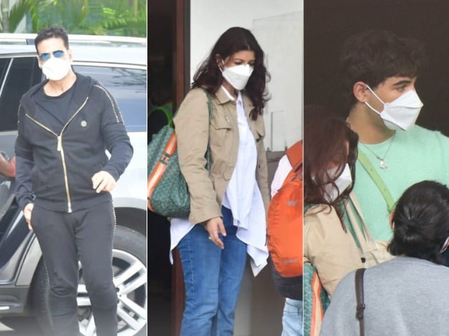 Photo : Akshay Kumar, Twinkle And Family Fly To London