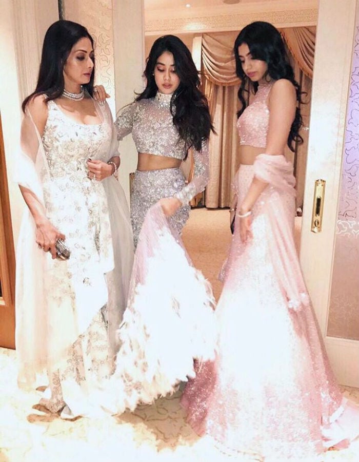 Jhanvi, Khushi And Sonam Are Best Dressed At Family Wedding