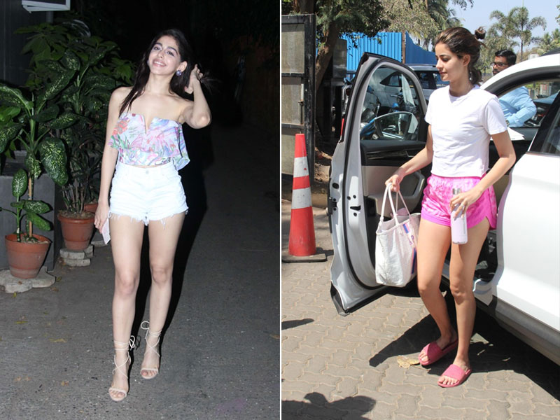 Catching Up With Alaya Furniturewalla And Ananya Panday