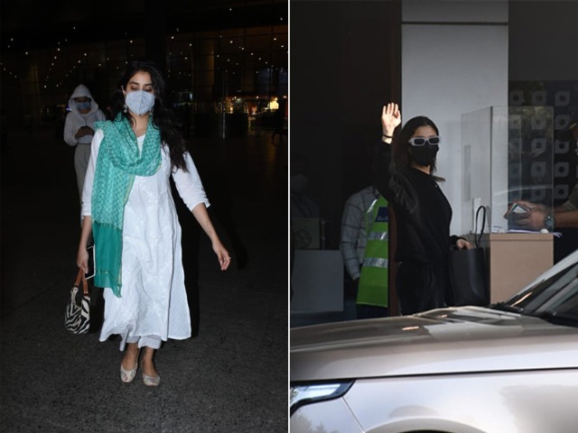 Alia Bhatt And Janhvi Kapoor's Airport Diaries Alia Bhatt And Janhvi Kapoor's Airport Diaries
