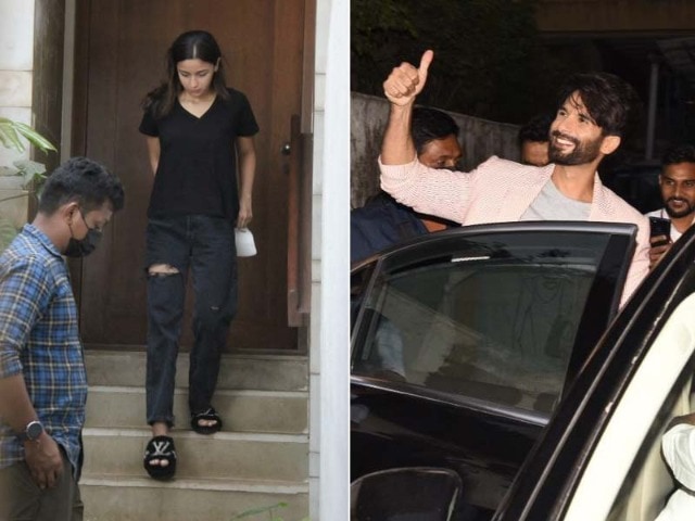 Photo : Alia Bhatt And Shahid Kapoor's Day Out