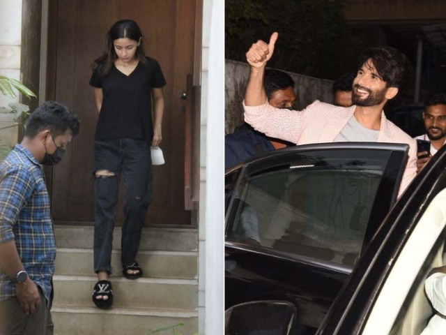Alia Bhatt And Shahid Kapoor's Day Out Alia Bhatt And Shahid Kapoor's Day Out