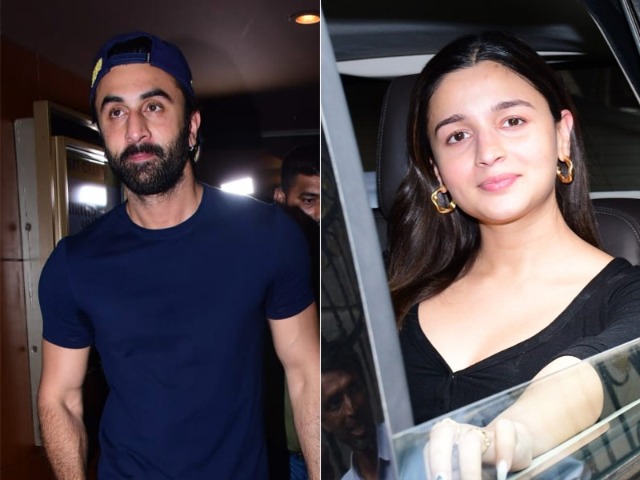 Alia Bhatt And Ranbir Kapoor's Day Out