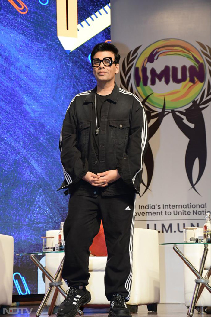 The film's director Karan Johar also attended the event. (Image Courtesy: Varinder Chawla)