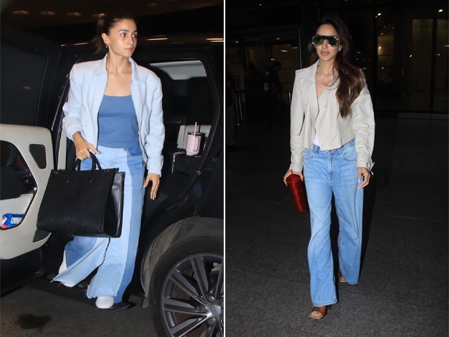 Alia Bhatt And Kiara Advani's Airport Style