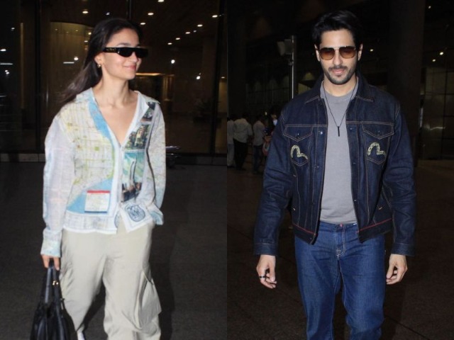 Alia Bhatt, Sidharth Malhotra Give Airport Fashion A Stylish Upgrade
