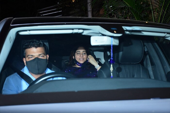 Ranbir Kapoor's cousin Nitasha Nanda was also spotted arriving at the venue.