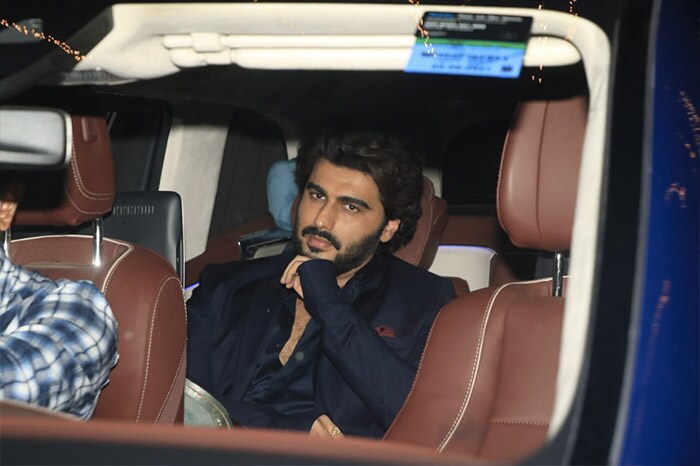 Arjun Kapoor, with girlfriend Malaika Arora, attended the party.